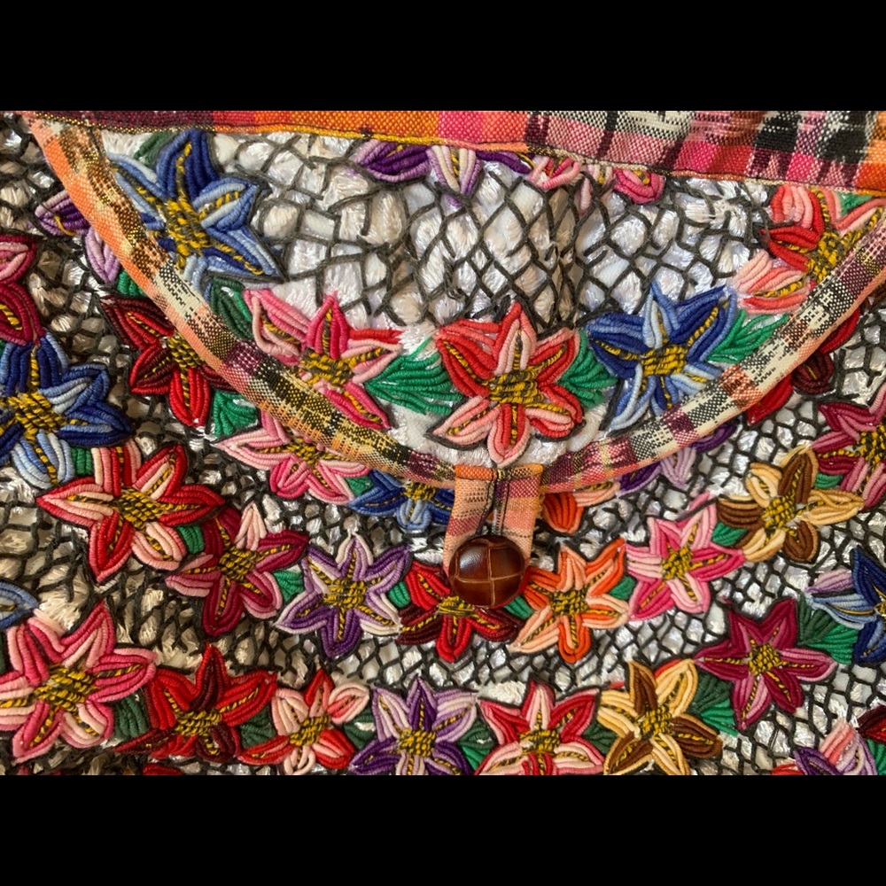 Handmade Mexican style purse - Picture 3 of 4